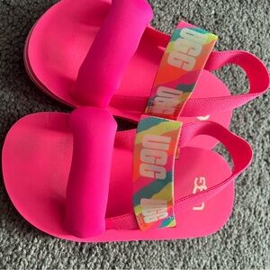 Ugg multi color slides